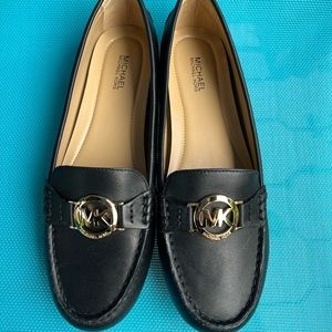 Michael Kors Black Loafers Size 8